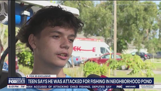 Florida man arrested, accused of attacking teen fishing in his backyard: Affidavit