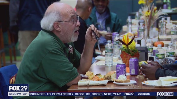 Philly non-profit serves hot Thanksgiving meals without working kitchen