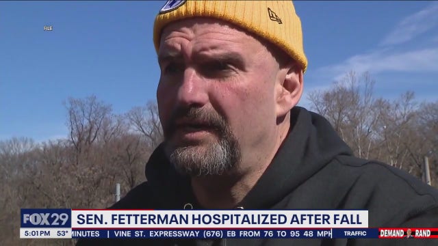 Sen. John Fetterman suffers fall after ventricular fibrillation flare-up: spokesperson