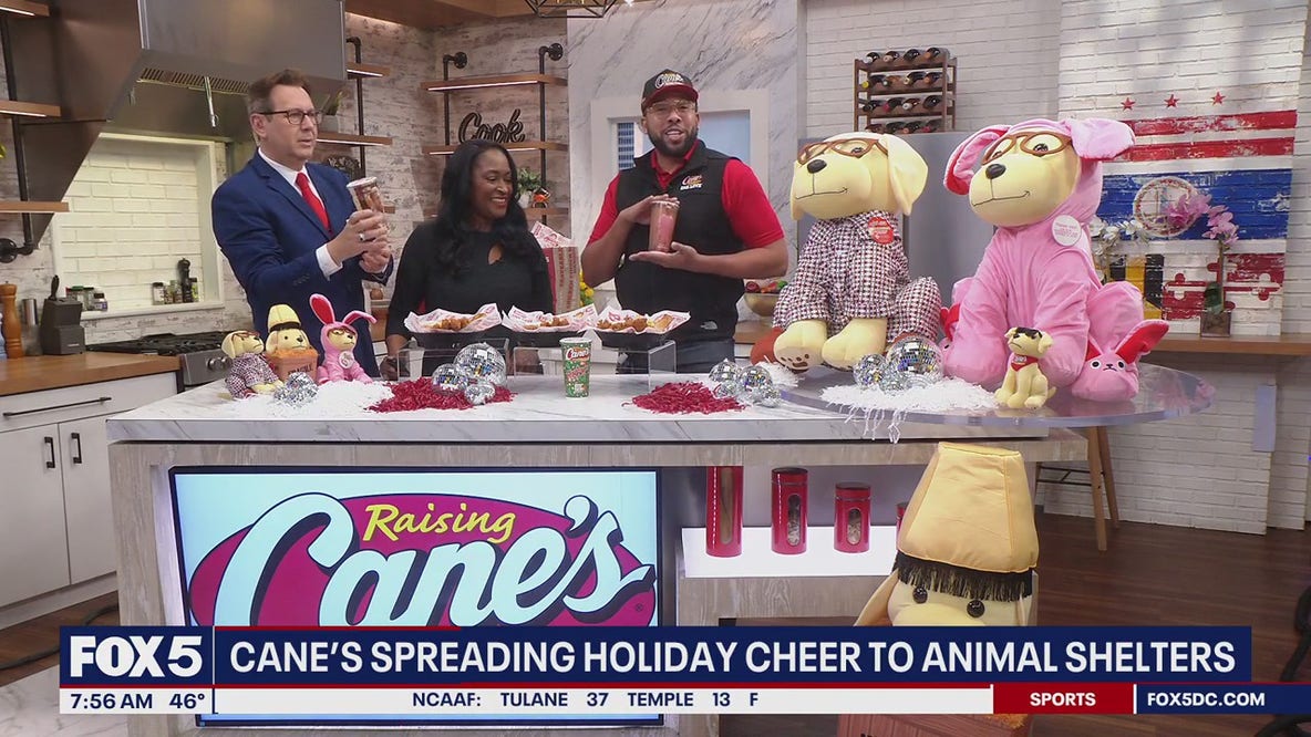 Cane's for a Cause: Holiday Nostalgia with A Christmas Story Inspired Plush Puppies