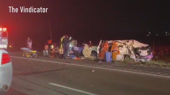 Reports: 'Walk for Peace' monks hit by vehicle in Liberty County, Texas