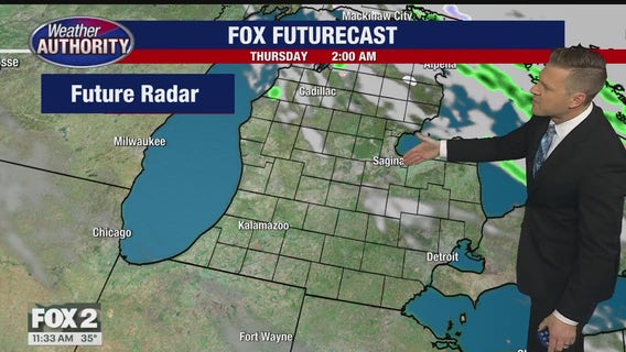 Some flurries possible on your Tuesday