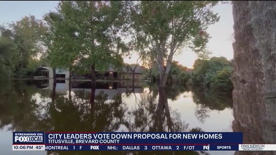 Titusville leaders reject proposal for new homes over flooding woes