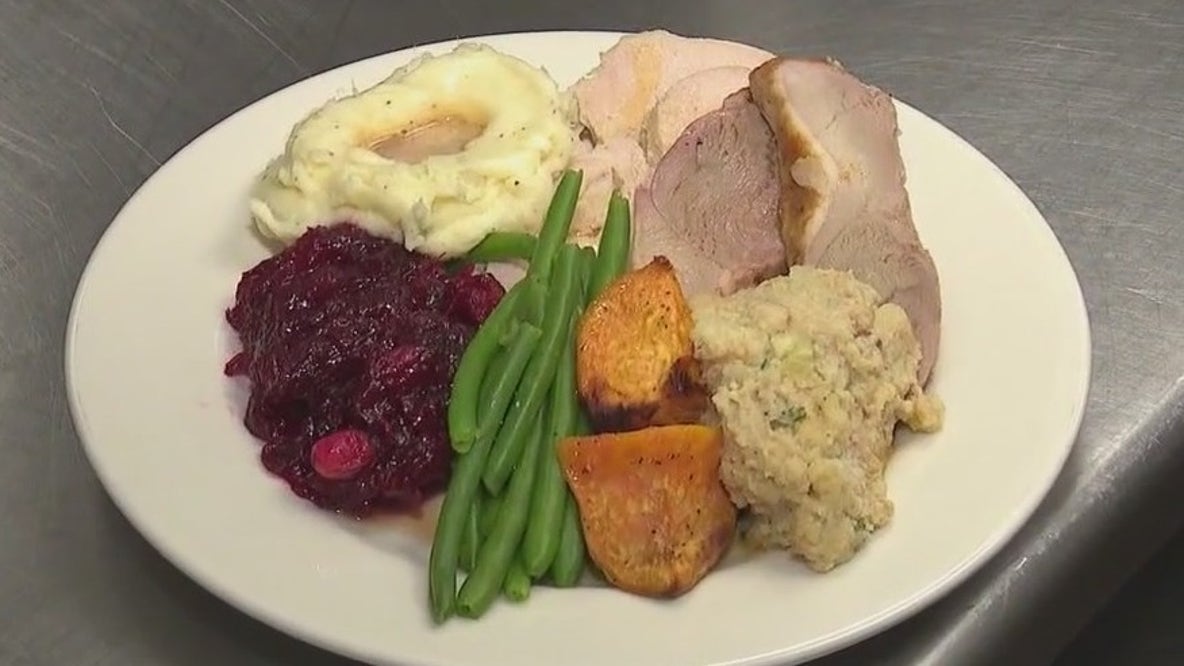 Thousands of Thanksgiving meals dished out at Rate Field for families in need