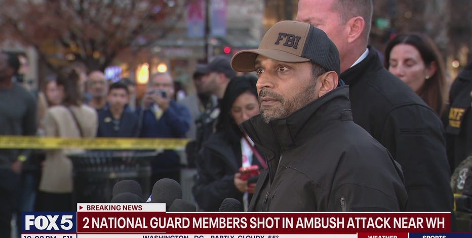 National Guard members shot near White House in 'critical condition'