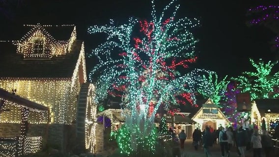 Christmas at Stone Mountain Park is merry and very bright