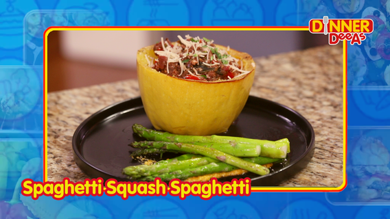 Spaghetti Squash Spaghetti | Dinner DeeAs