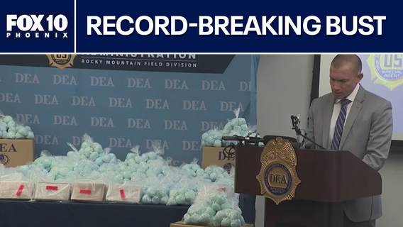 Record fentanyl bust tied to Sinaloa Cartel in 6-state probe