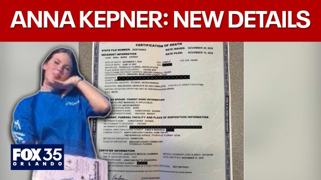 Anna Kepner: Florida teen's dad ordered to appear in court in wife's child custody case