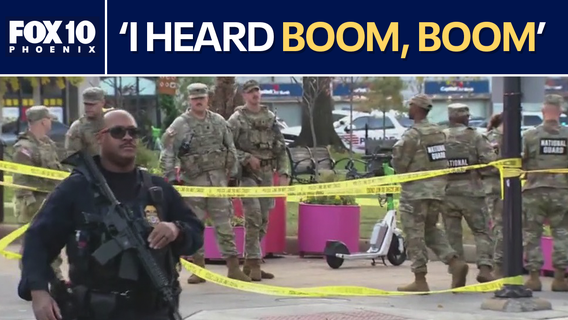 National Guard members shot near White House