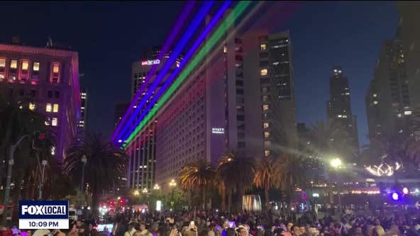 SF lights up world's largest Pride Flag