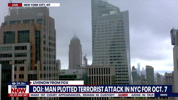 DOJ: Man plotted terror attack on NYC