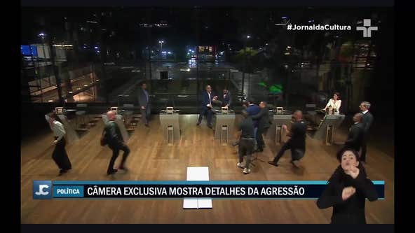 Mayoral candidate strikes rival with chair during São Paulo debate