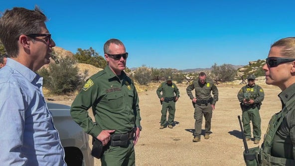 Rep. Mike Levin visits US-Mexico border