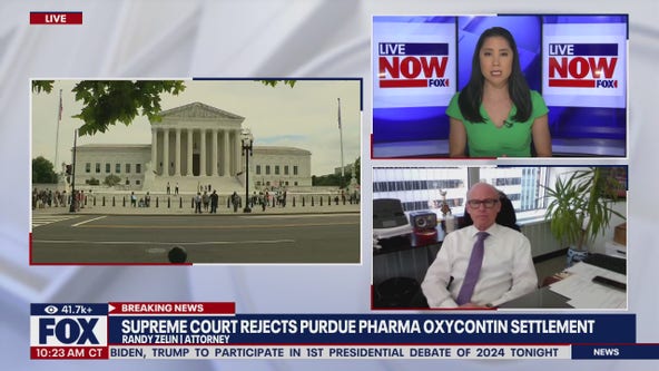 Supreme Court rejects Purdue Pharma settlement