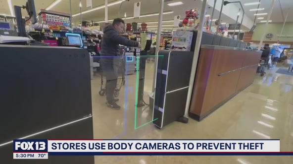 Stores use body cameras to prevent theft