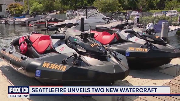 Seattle Fire unveils two new watercraft