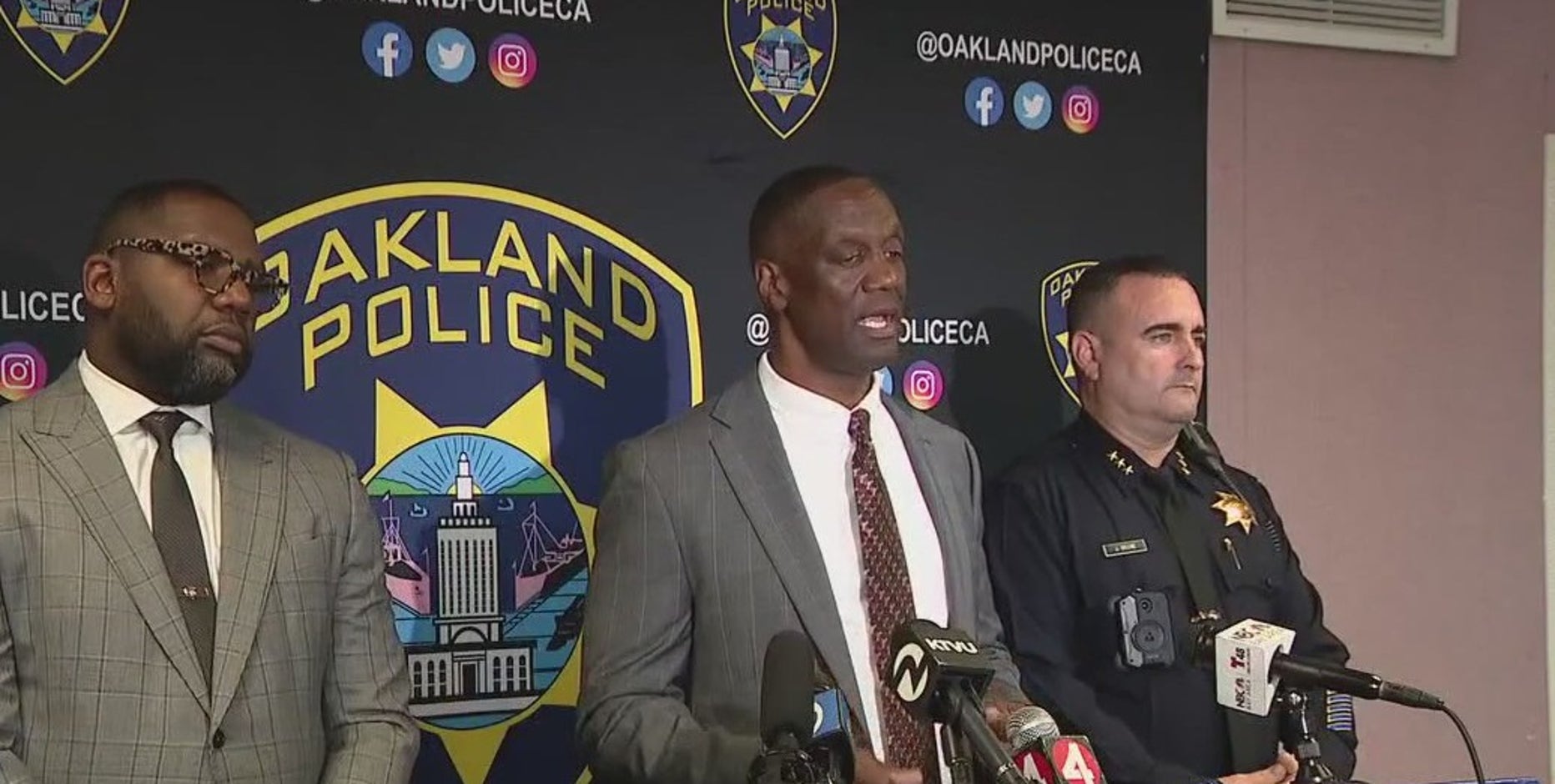 Oakland crime continues to drop, chief finishes training