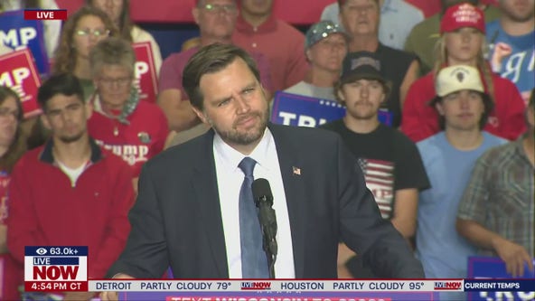 J.D. Vance holds Q&A during rally in Wisconsin