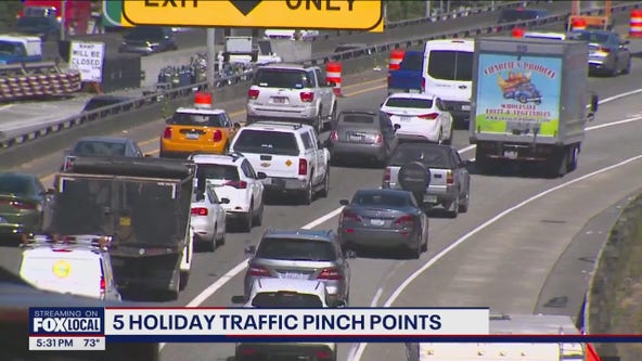 Fourth of July: Five holiday traffic pinch points