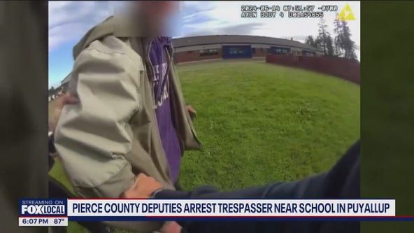 Pierce County deputies arrest trespasser near Puyallup school