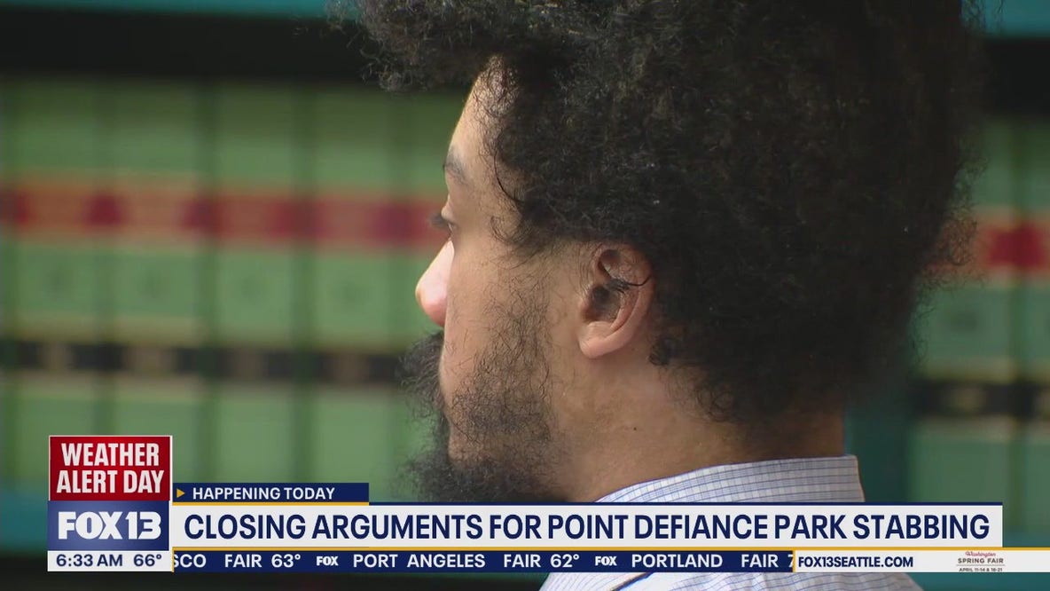 Closing arguments for Point Defiance Park stabbing in Tacoma, WA