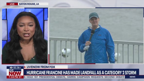 Tracking Hurricane Francine in Louisiana