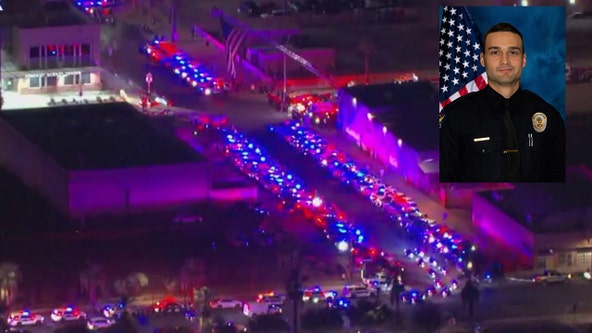 Outpouring of support for slain Phoenix officer