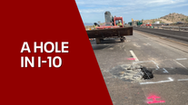 Hole in I-10 shuts down traffic l FOX 10 Talks