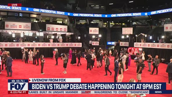 Biden v Trump debate happening tonight at 9PM ET