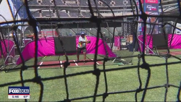 Sneak peak of MLB All-Star Village in Arlington