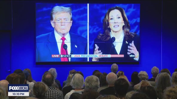 Presidential debate watch party attendees in SF  give high marks to Vice President Kamala Harris