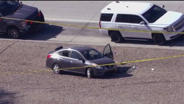 Man shot while traveling on westbound U.S. 60 in Mesa; suspect in custody