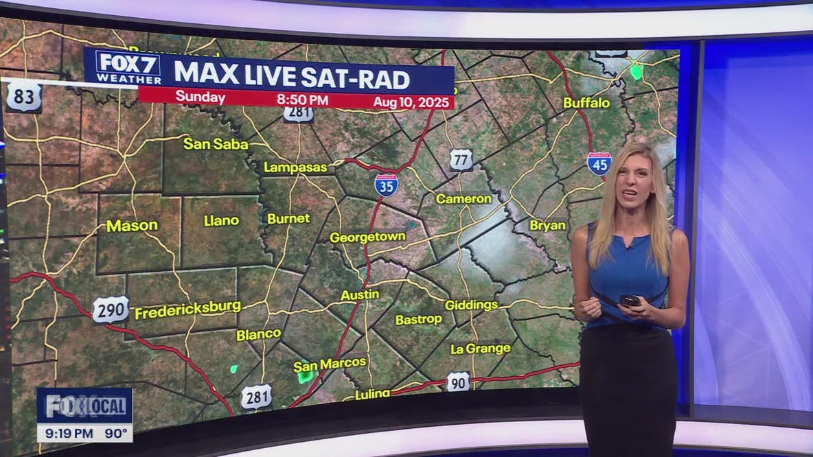 Austin weather: August 10 overnight forecast