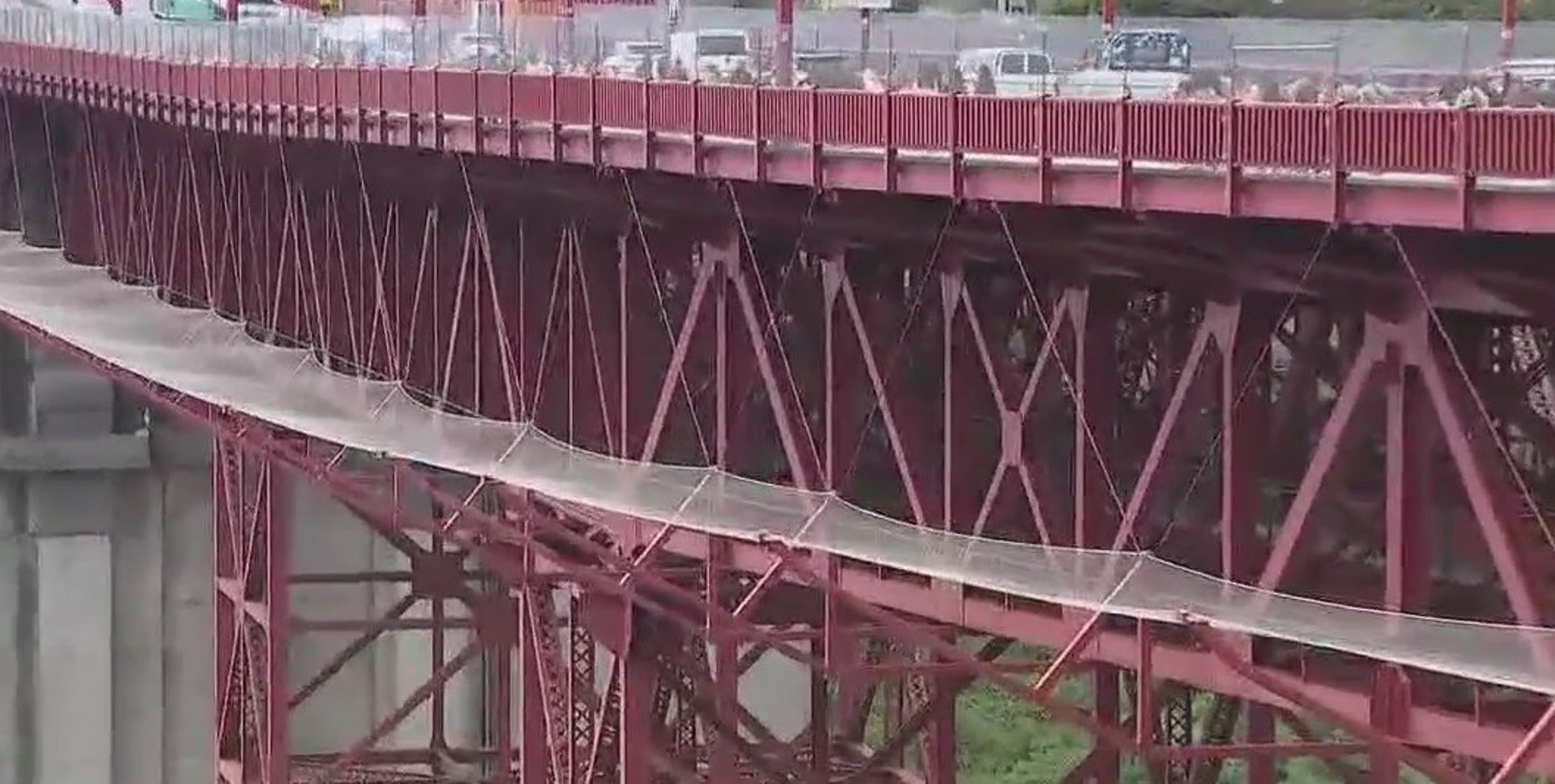 Golden Gate Bridge suicide prevention net already showing signs of working