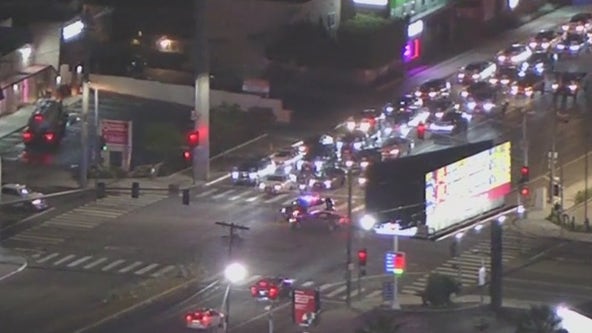 SkyFOX catches hit-and-run involving LAPD