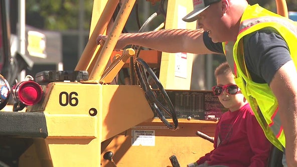 Children's Hospital of Michigan patients get to enjoy 'The Big Dig'