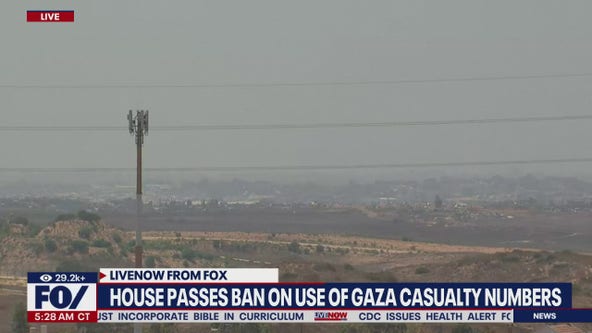 House passes ban on use of Gaza causality numbers