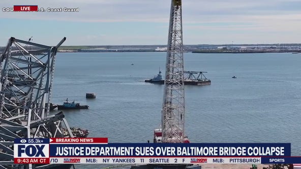 DOJ sues over Baltimore bridge collapse