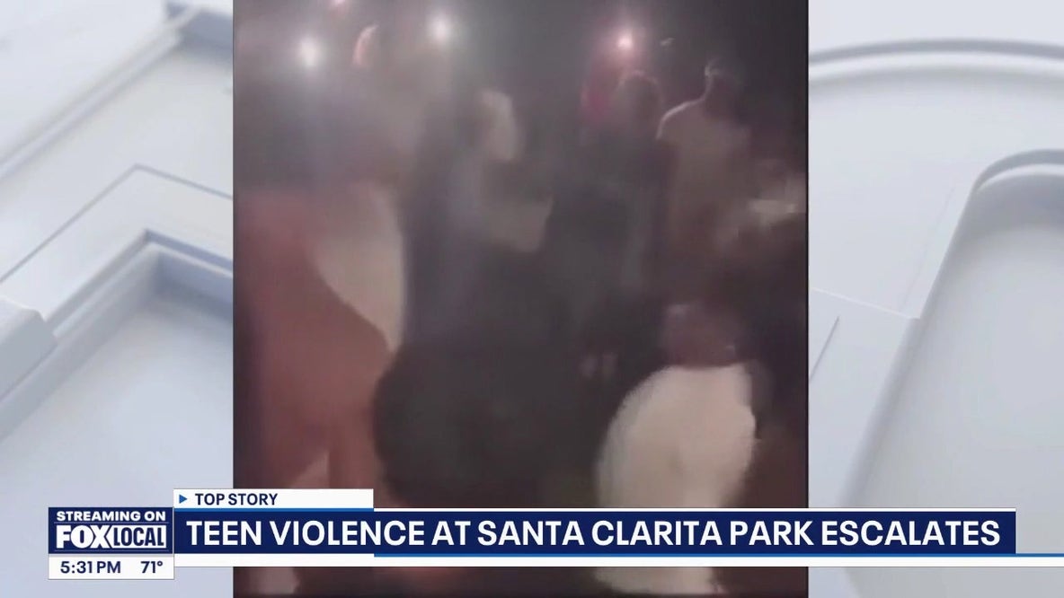 Brawl between teens near Saugus