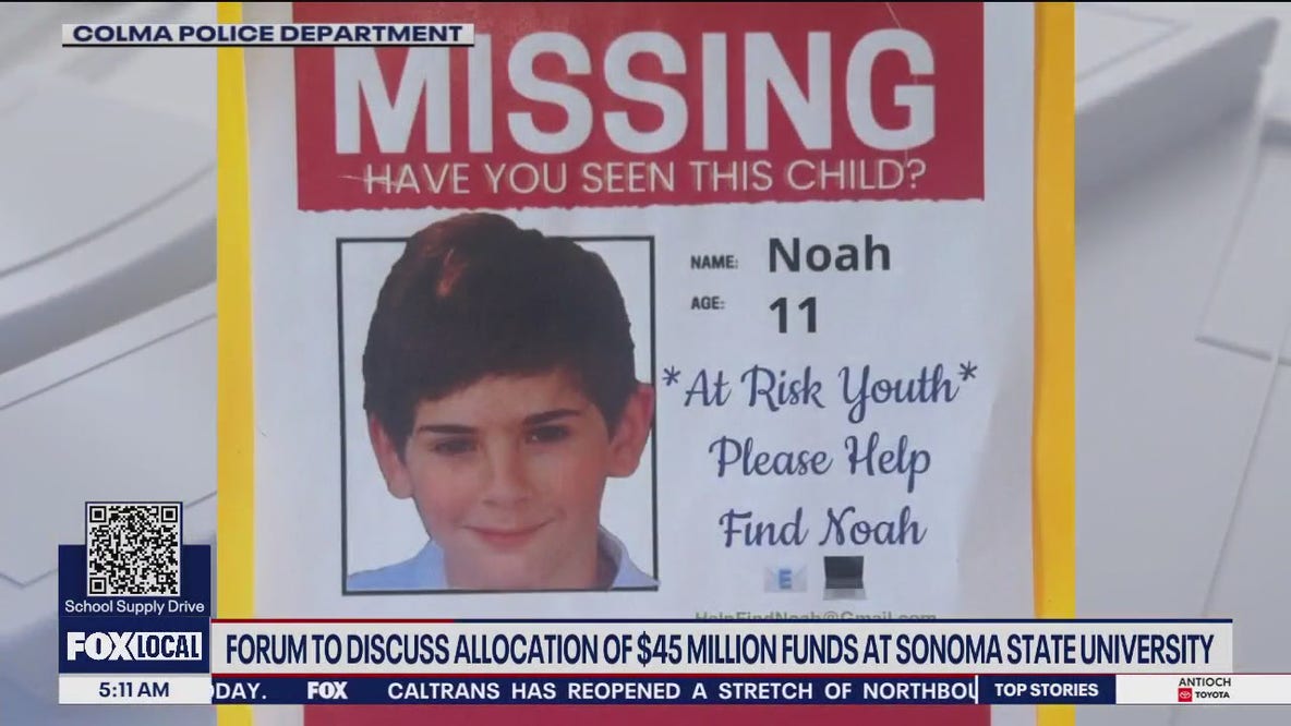 Missing Bay Area boy