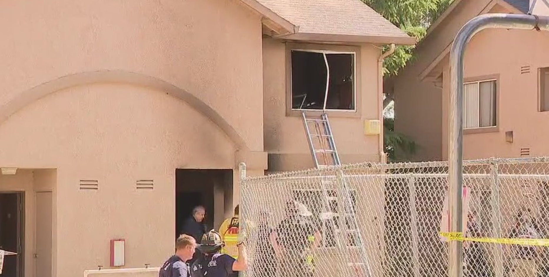 Pittsburg fire: Child, man taken to hospital after town-home blaze