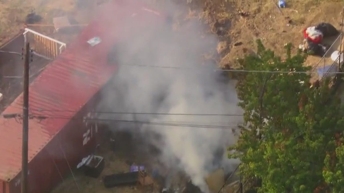 Suspect arrested for arson after North Hills trash fire