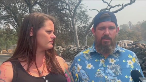 California couple loses home in Park Fire