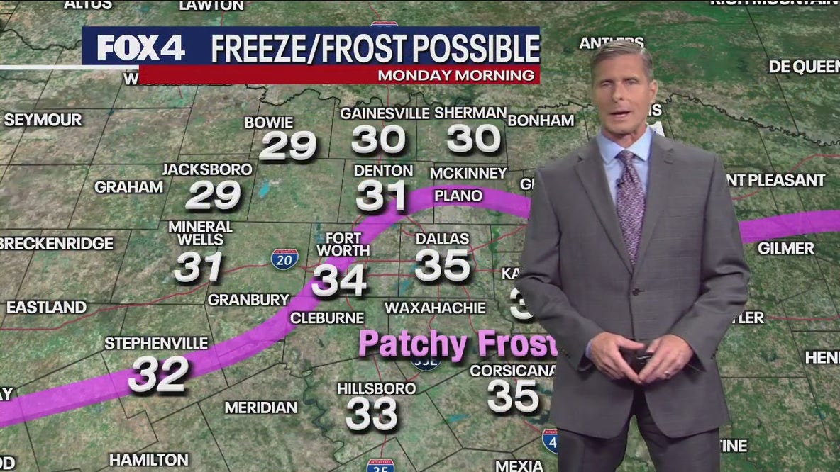 Dallas weather: Nov. 7 overnight forecast