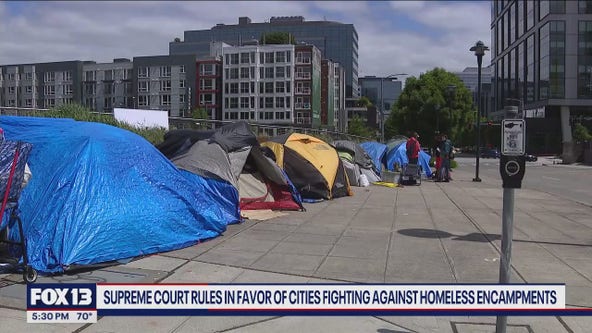 SCOTUS rules that cities can ban homeless encampments
