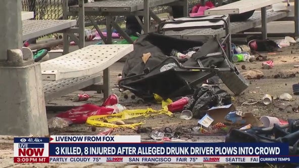 3 killed, 8 injured after alleged drunk driver plows into crowd in NYC