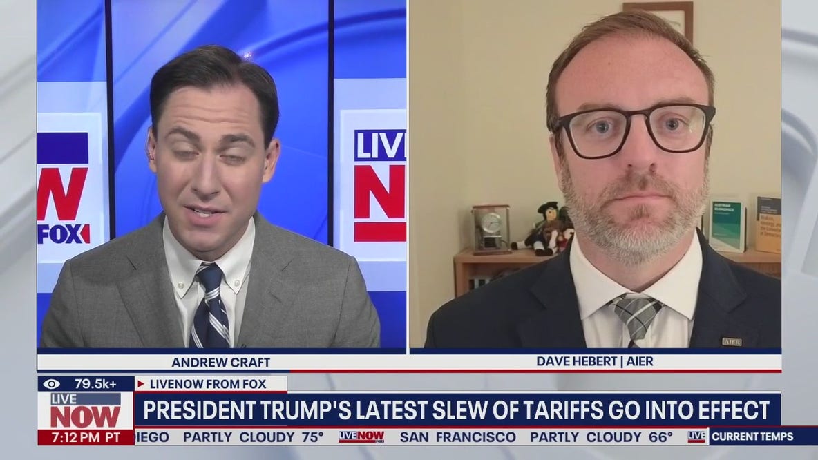 Trump's latest slew of tariffs go into effect