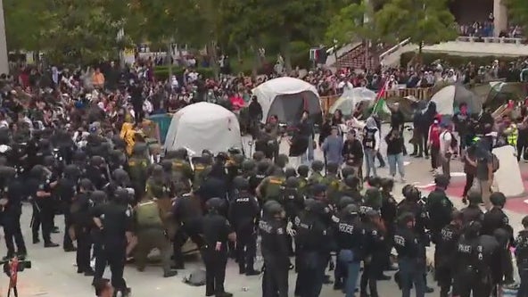 10 charged in pro-Palestine protests at UC Irvine