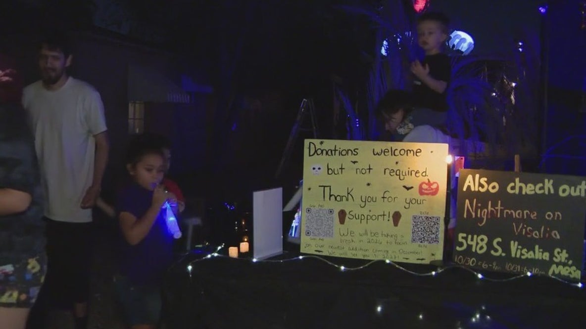 Neighbors turn trick-or-treating into community food drive